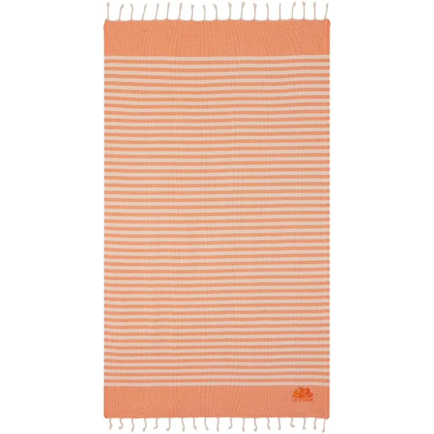 Telo Mare SUNDEK Unisex PARANA JACQUARD HONEYCOMB FOUTA Arancione