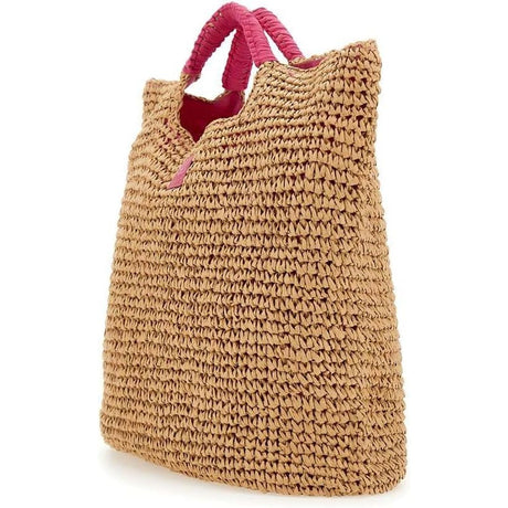 Borsa Mare SUNDEK Donna BIG STRAW Rosa