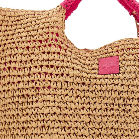 Borsa Mare SUNDEK Donna BIG STRAW Rosa