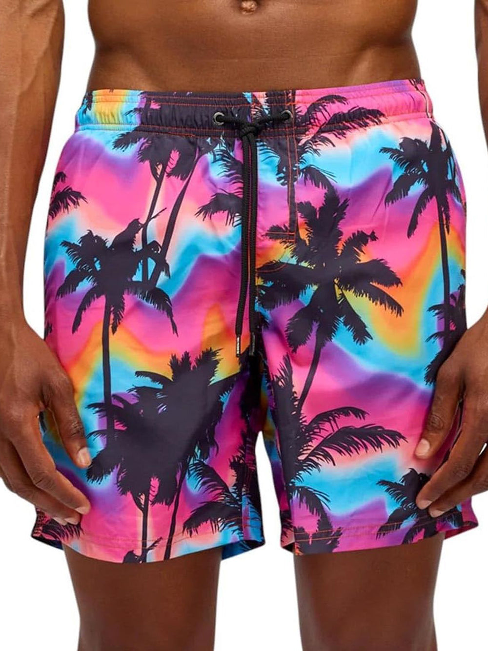 Costume Sundek Uomo Printed 9p Palms Trip Multicolore