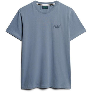 T-shirt SUPERDRY Uomo ESSENTIAL LOGO Blu