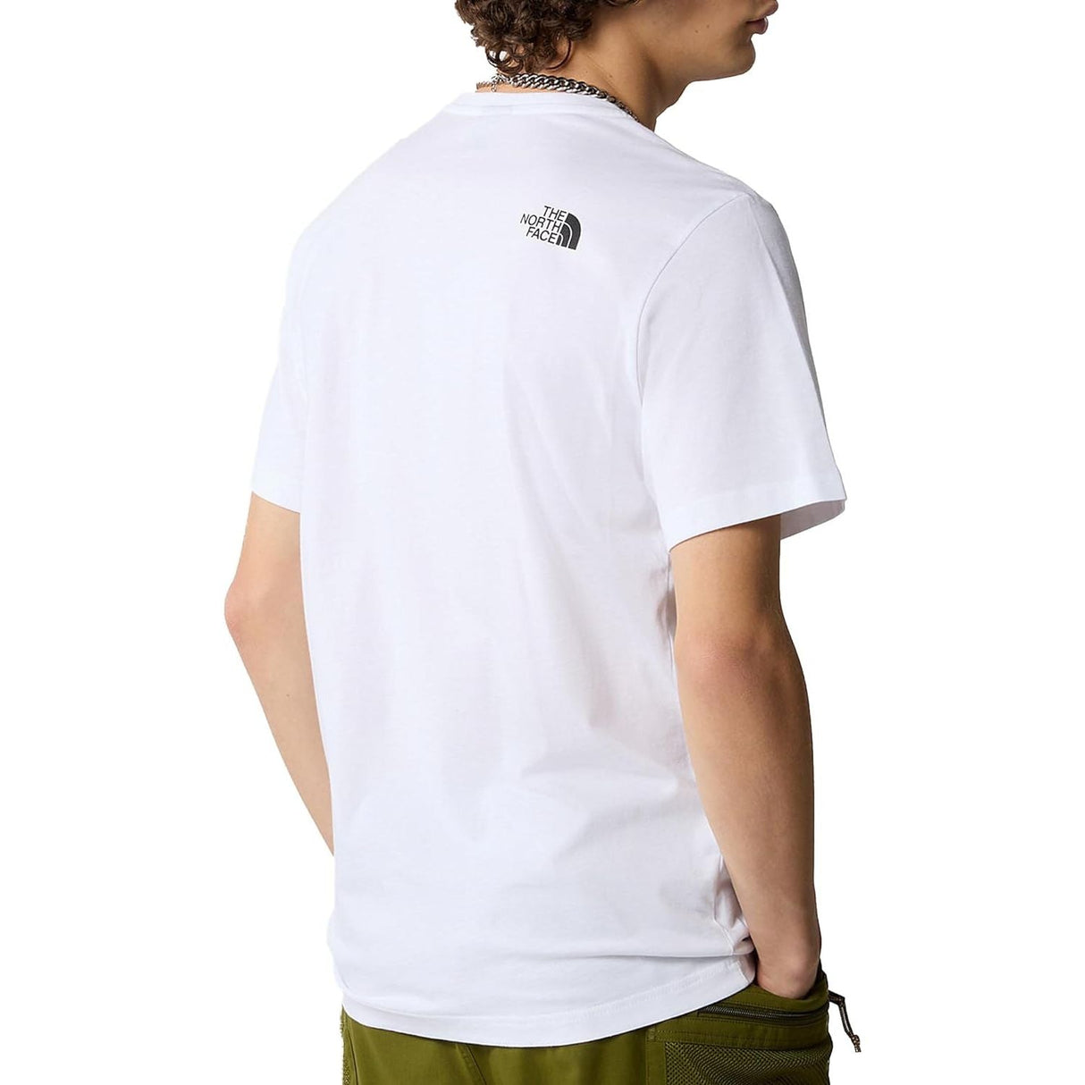 T-shirt THE NORTH FACE Uomo S/S EASY Bianco THE NORTH FACE  Angolo dello Sport