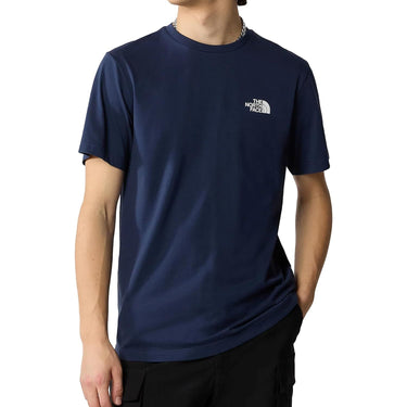 T-shirt THE NORTH FACE Uomo S/S SIMPLE DOME Blu