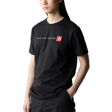 T-shirt THE NORTH FACE Uomo S/S NEVER STOP EXPLORING Nero