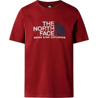 T-shirt THE NORTH FACE Uomo S/S RUST 2 Rosso
