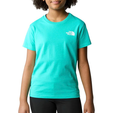 T-shirt THE NORTH FACE Bambino TEEN S/S SIMPLE DOME Turchese