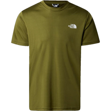 T-shirt Sportiva THE NORTH FACE Uomo REAXION RED Verde