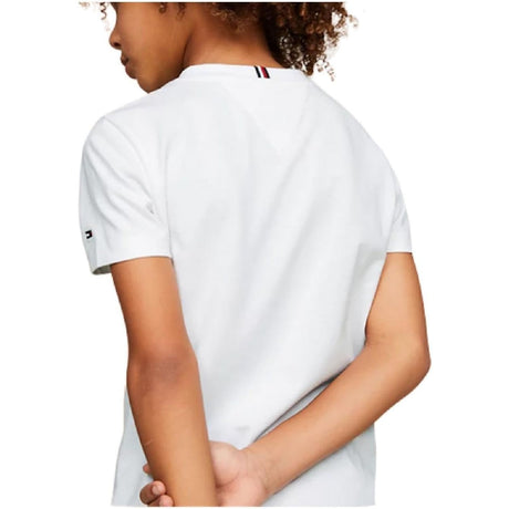 T-shirt TOMMY HILFIGER Bambino POCKET Bianco