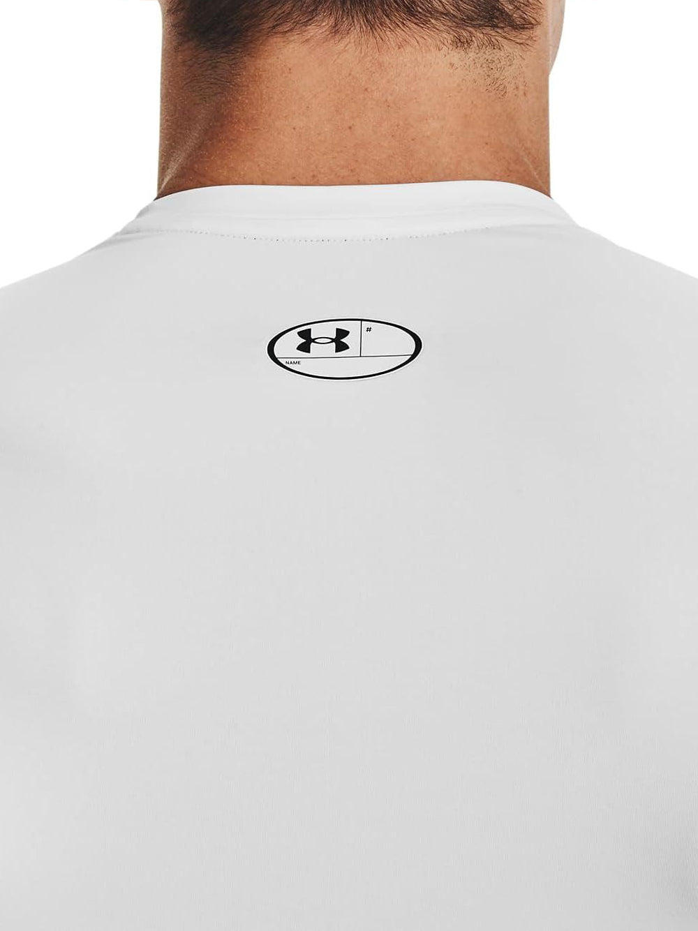 T-Shirt Sportiva Under Armour Uomo Ua Hg Comp Bianco