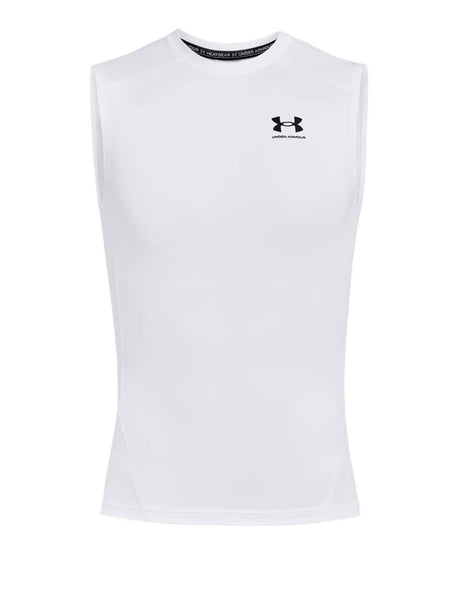 Canottiera Sportiva Under Armour Uomo Ua Hg Comp Bianco Under Armour  Angolo dello Sport