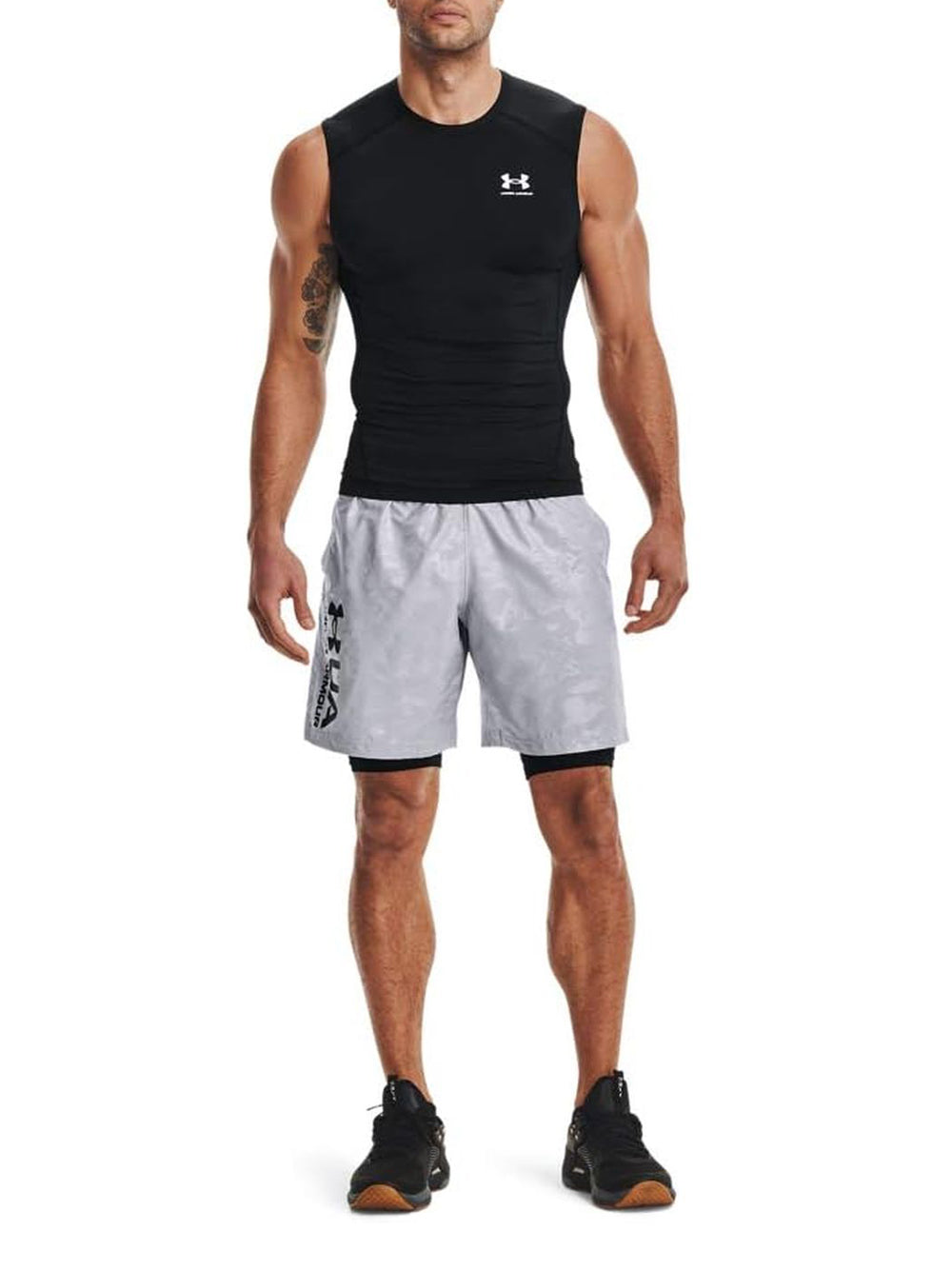 Canottiera Sportiva Under Armour Uomo Ua Hg Comp Nero