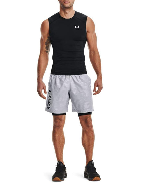 Canottiera Sportiva Under Armour Uomo Ua Hg Comp Nero Under Armour  Angolo dello Sport
