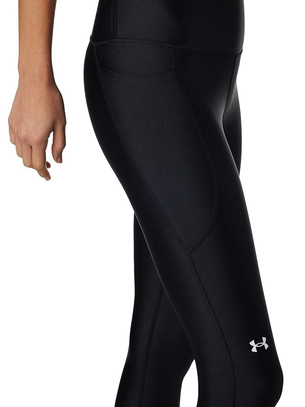 Leggings Sportivo Under Armour Donna Hg Hi Capri Ns Nero Under Armour  Angolo dello Sport