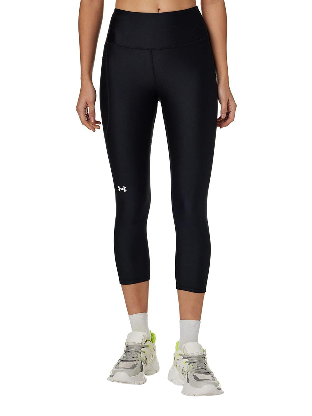 Leggings Sportivo Under Armour Donna Hg Hi Capri Ns Nero Under Armour  Angolo dello Sport