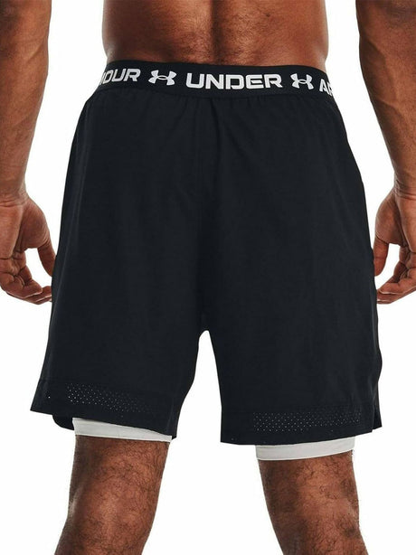 Pantaloncino Sportivo Under Armour Uomo Ua Vanish Woven 2in1 Nero Under Armour  Angolo dello Sport