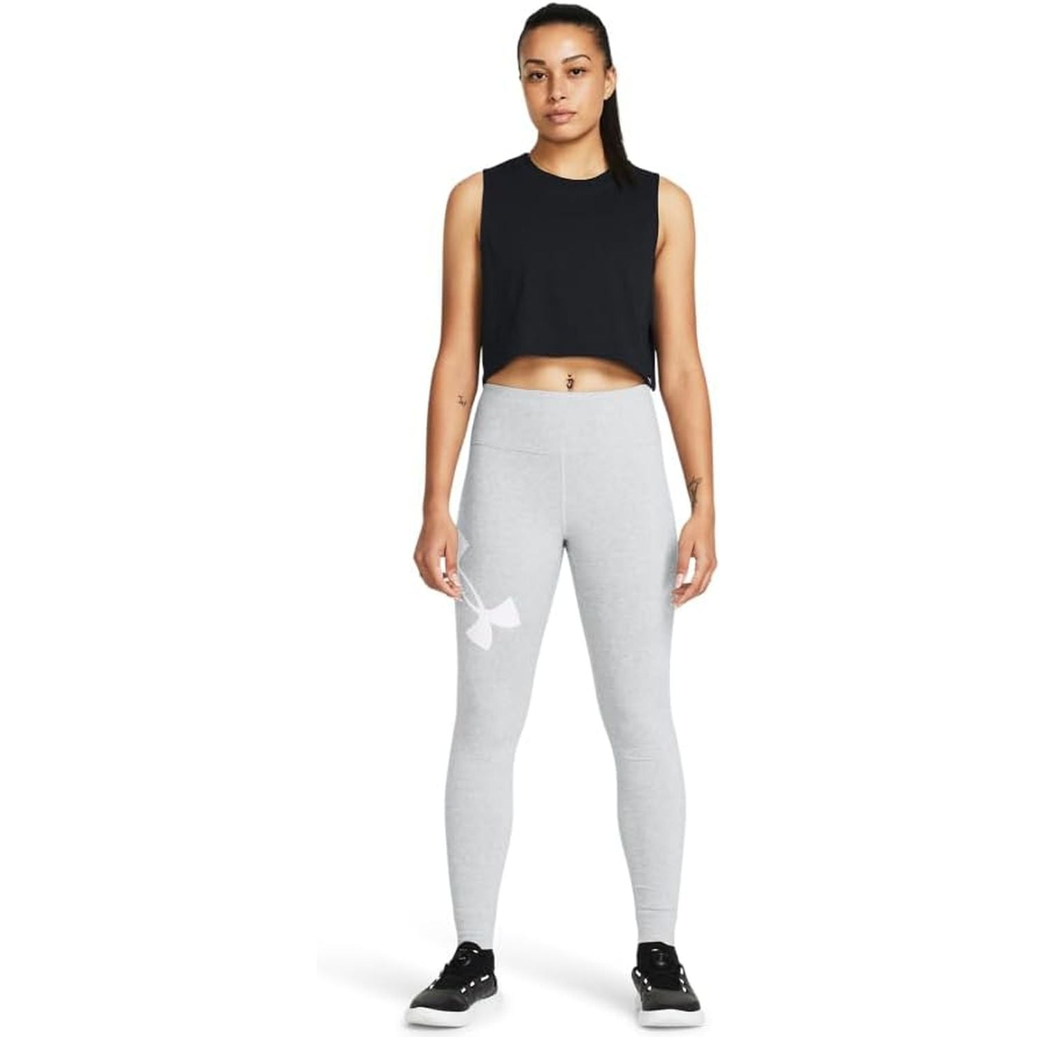 Leggings Sportivo UNDER ARMOUR Donna CAMPUS Grigio