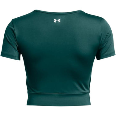 T-shirt Sportiva UNDER ARMOUR Donna MOTION CROSSOVER CROP Militare