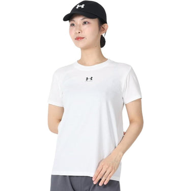 T-shirt Sportiva UNDER ARMOUR Donna OFF CAMPUS CORE Bianco