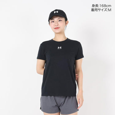 T-shirt Sportiva UNDER ARMOUR Donna OFF CAMPUS CORE Nero