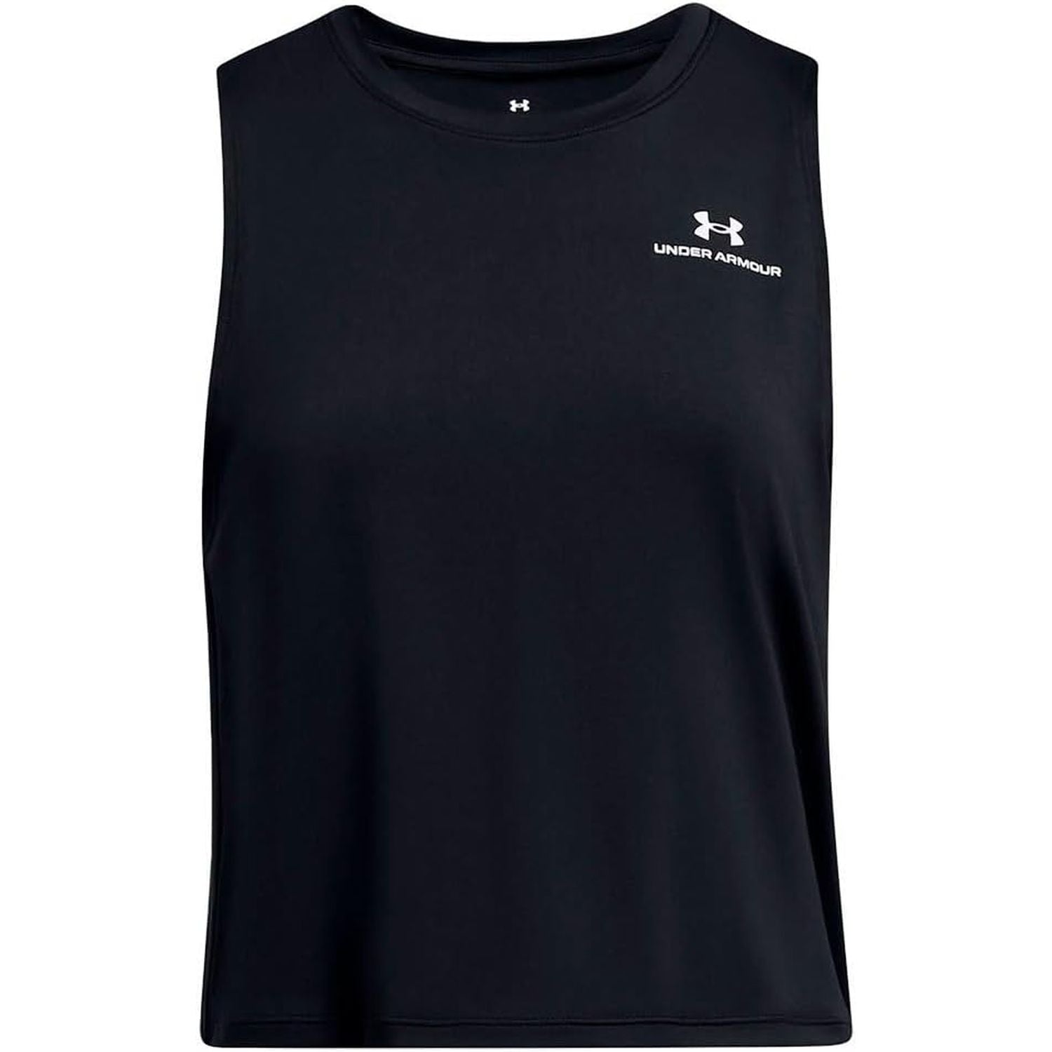 Canottiera Sportiva UNDER ARMOUR Donna RUSH ENERGY CROP Nero