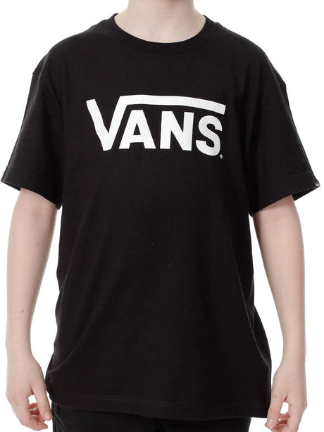 T-Shirt Vans Bambino By Vans Classic Boys Nero Vans  Angolo dello Sport
