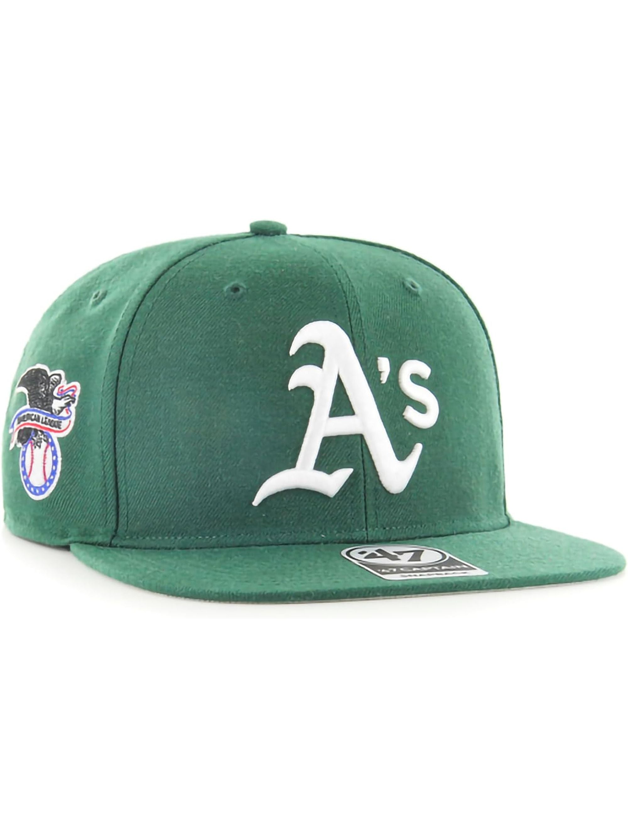 Cappello 47 Uomo SURE SHOT CAPTAIN OAKLAND ATHLETICS Verde