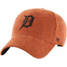 Cappello 47 Uomo THICK CORD DETROIT TIGERS Arancione