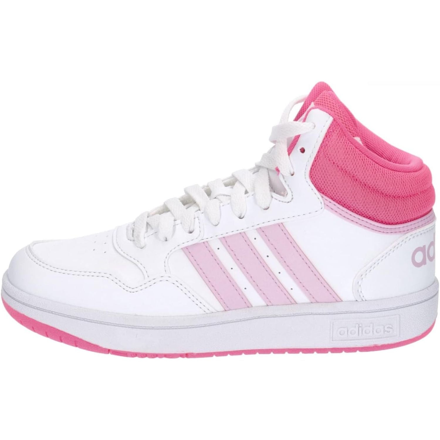 Sneakers ADIDAS Youth Unisex hoops 3.0 mid Rosa