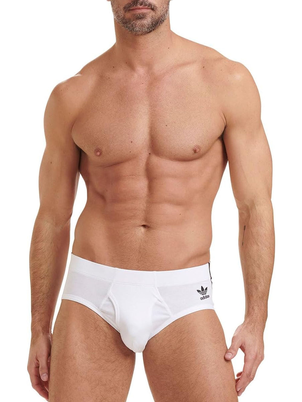 Intimo Adidas Uomo Cfc 3 Stripes - 3pkbrief Multicolore