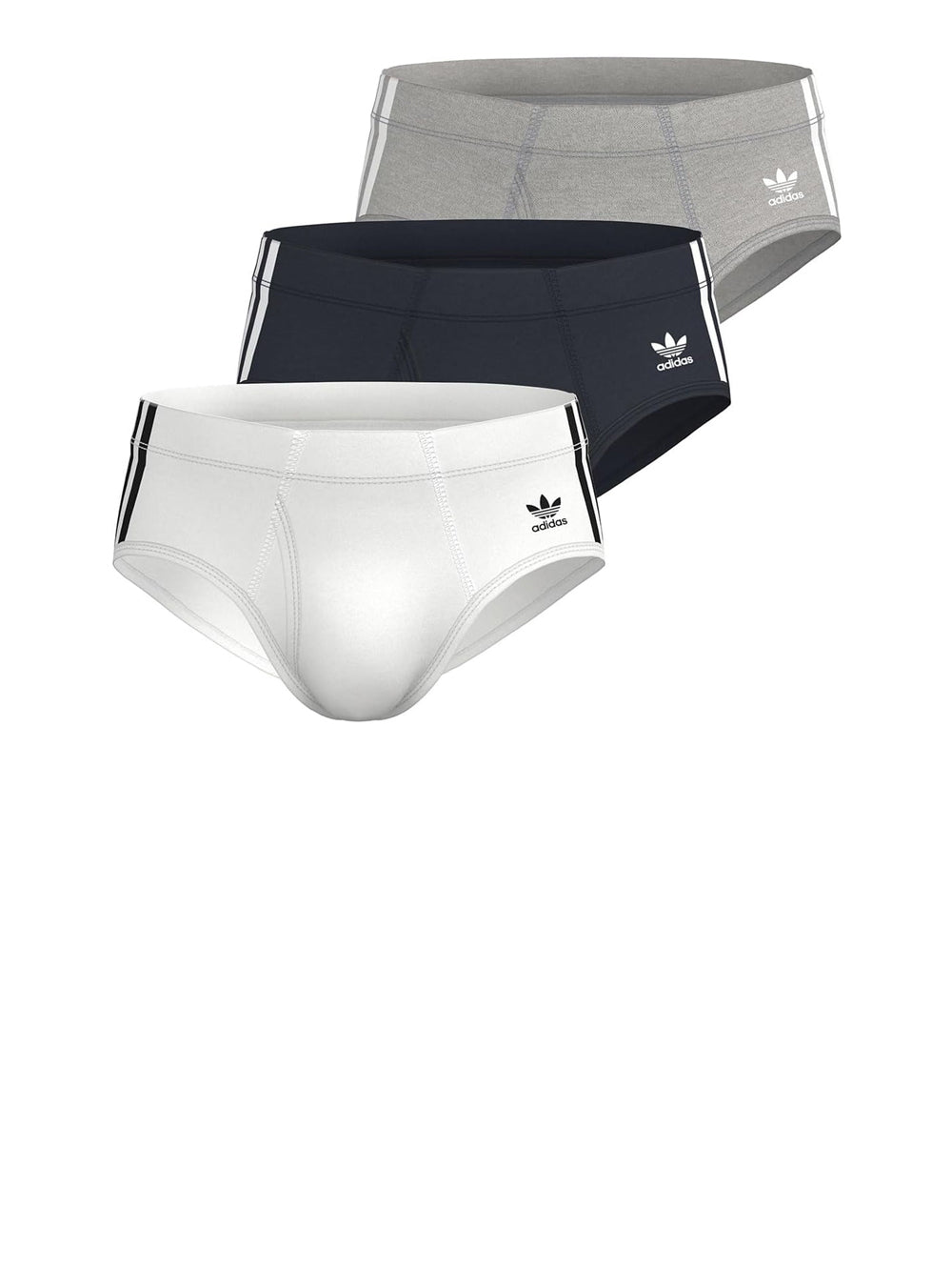Intimo Adidas Uomo Cfc 3 Stripes - 3pkbrief Multicolore Adidas  Angolo dello Sport