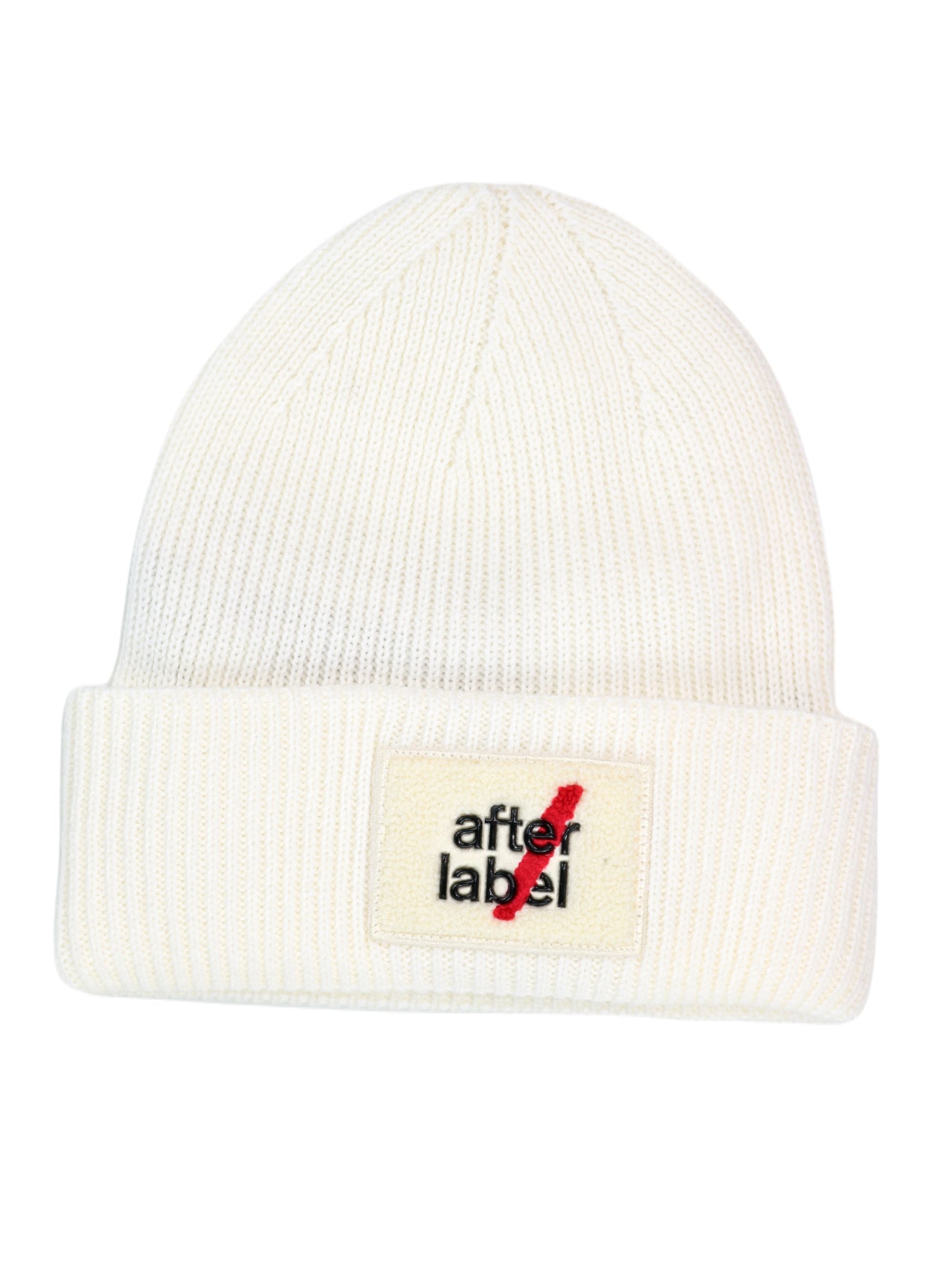 Cappello AFTER LABEL Unisex Bianco