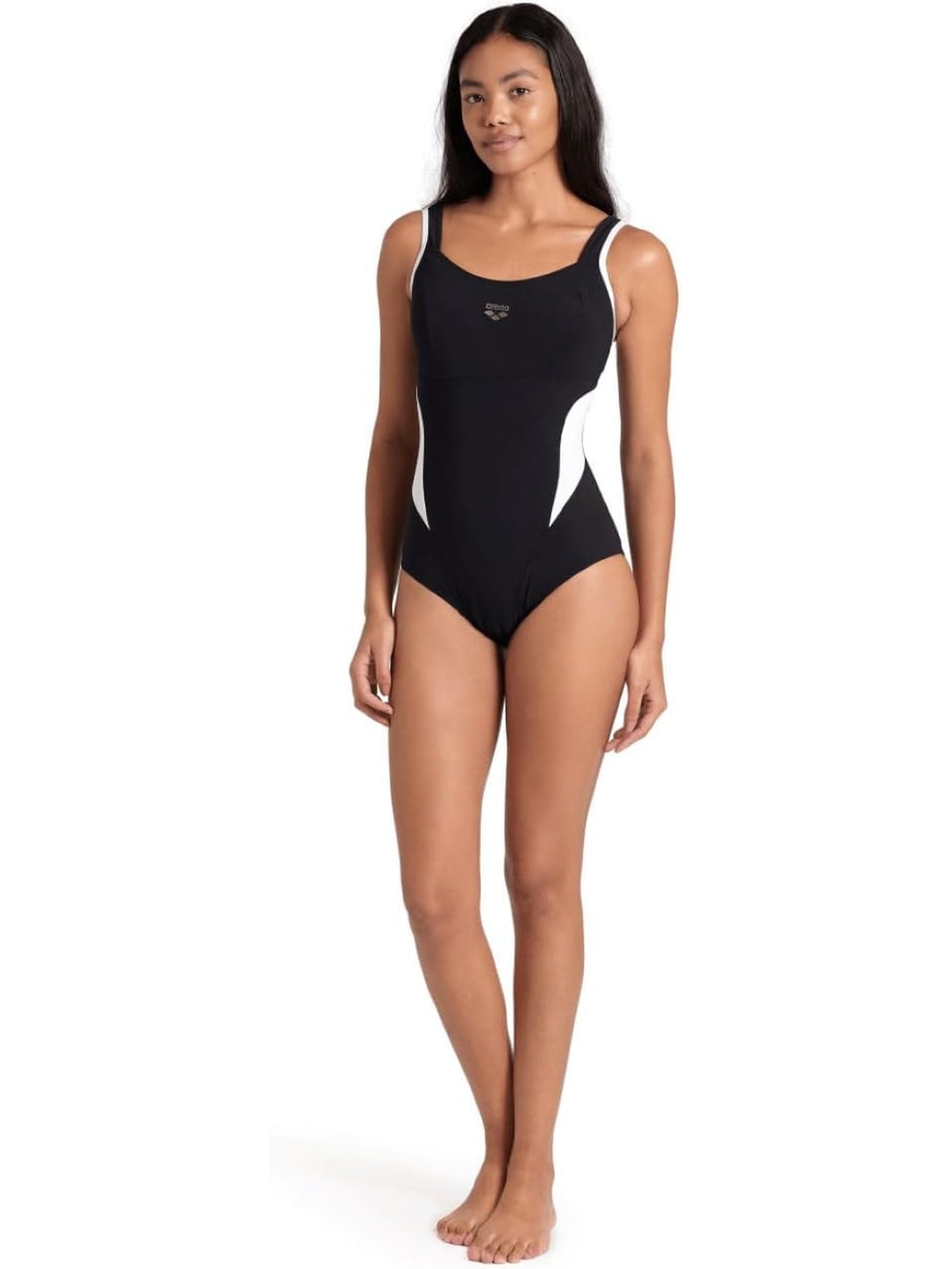 Costume Sportivo ARENA Donna makimurax r Bianco e Nero