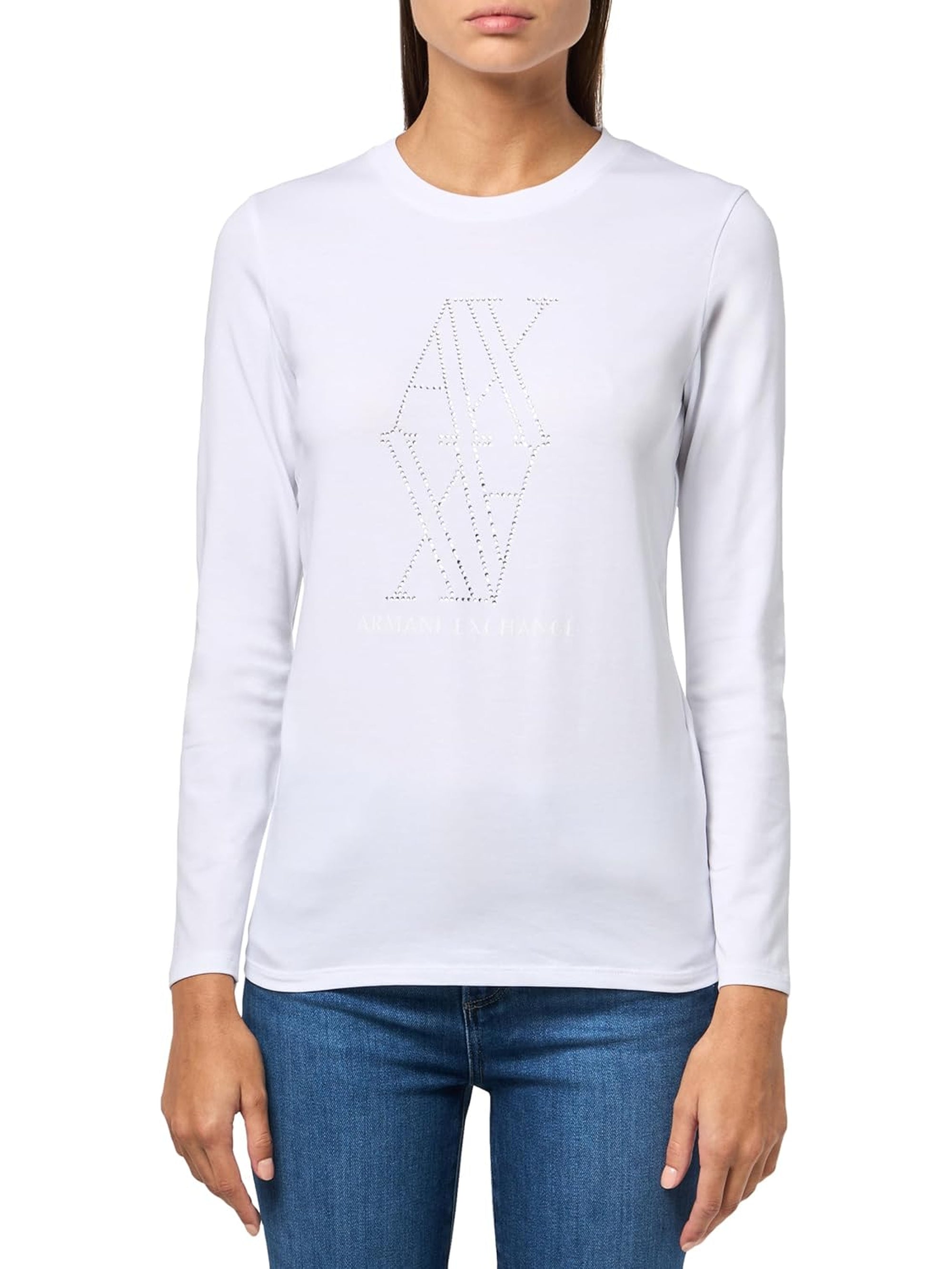 T-shirt ARMANI EXCHANGE Donna Bianco