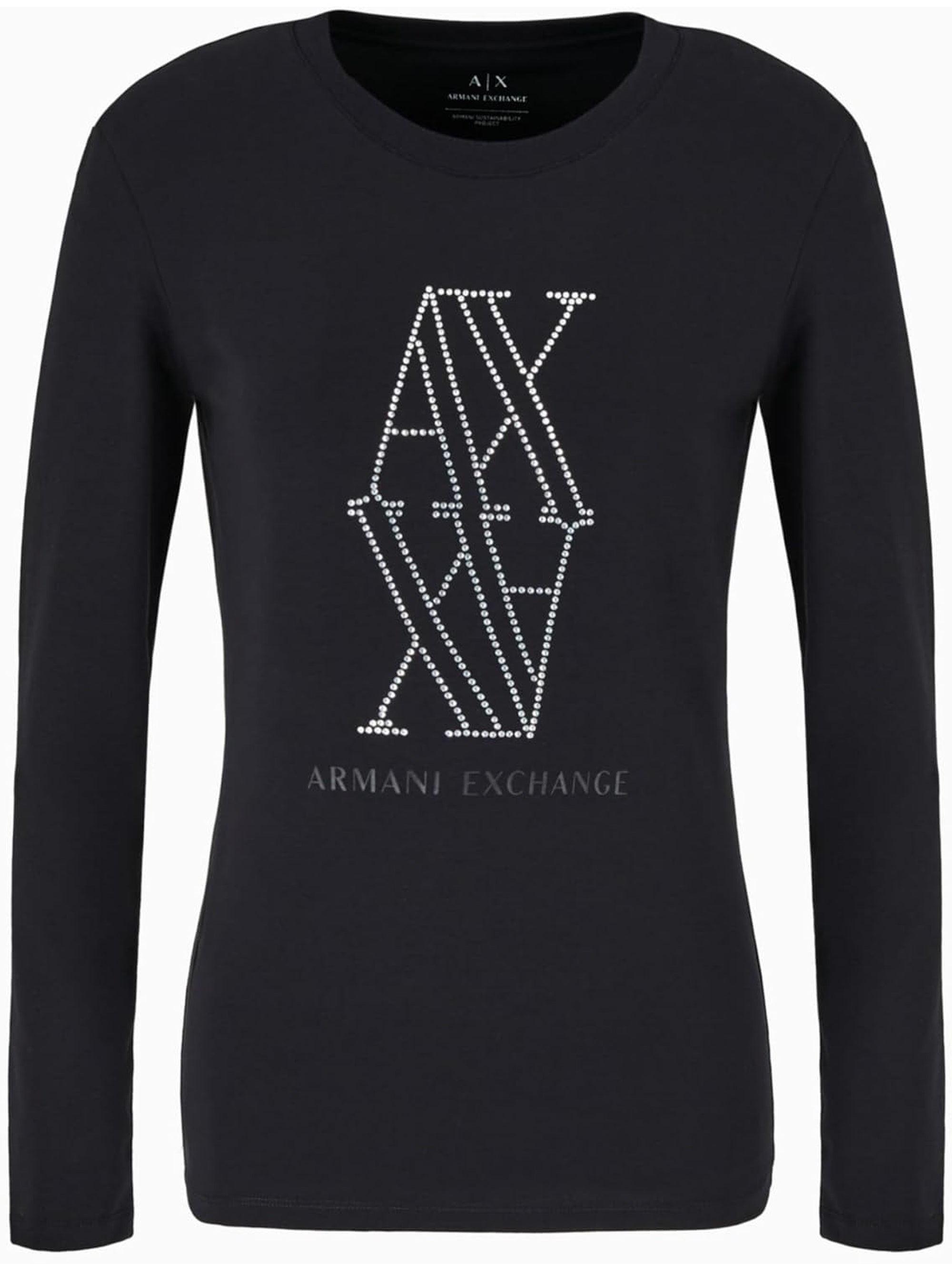 T-shirt ARMANI EXCHANGE Donna Nero