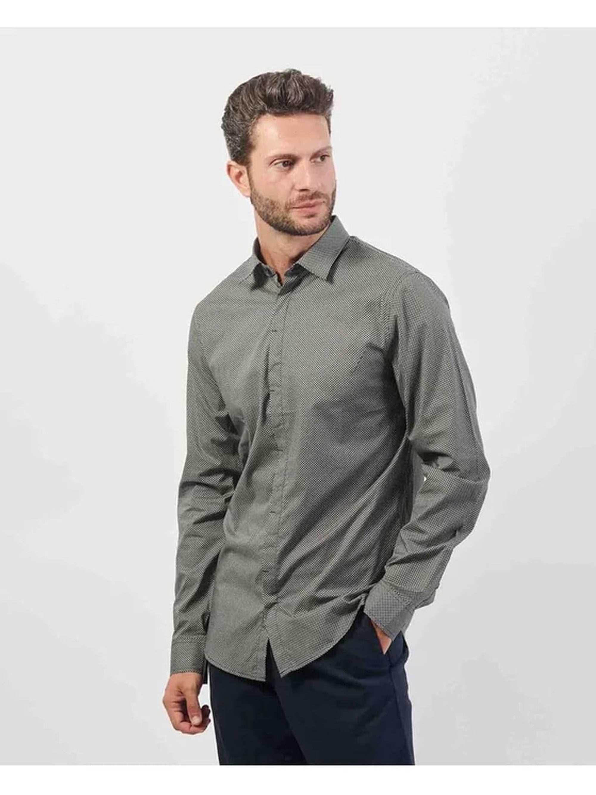 Camicia ARMANI EXCHANGE Uomo Navy