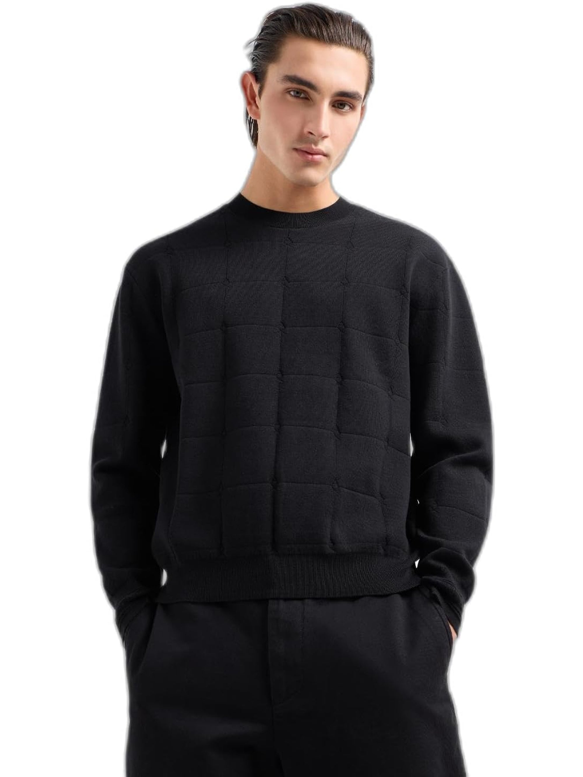 Pullover ARMANI EXCHANGE Uomo Nero