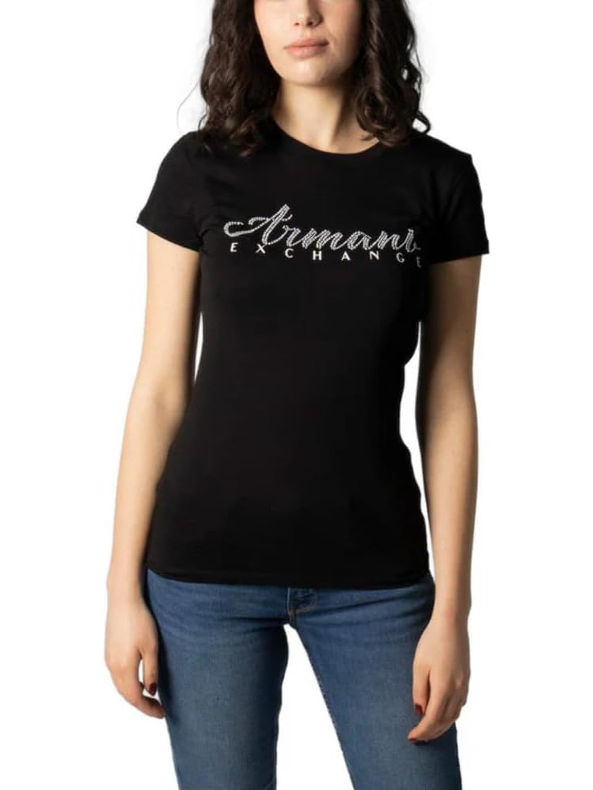 T-shirt ARMANI EXCHANGE Donna Nero