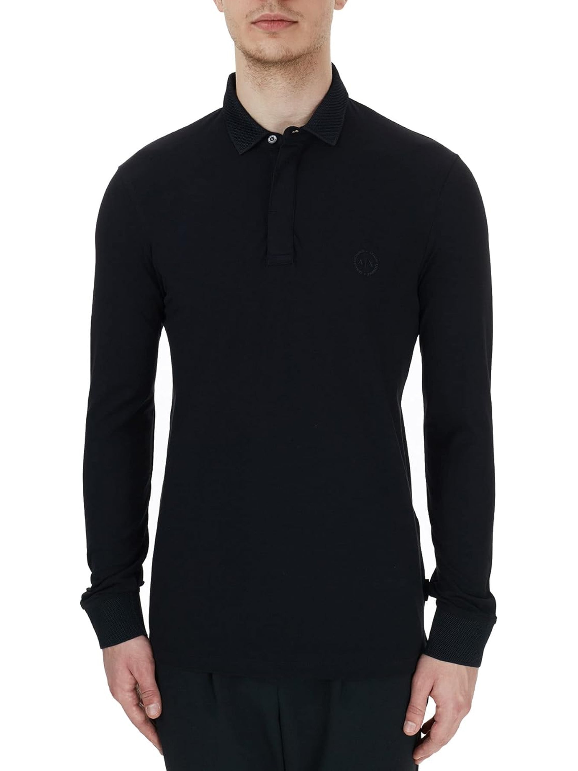 Polo ARMANI EXCHANGE Uomo Nero