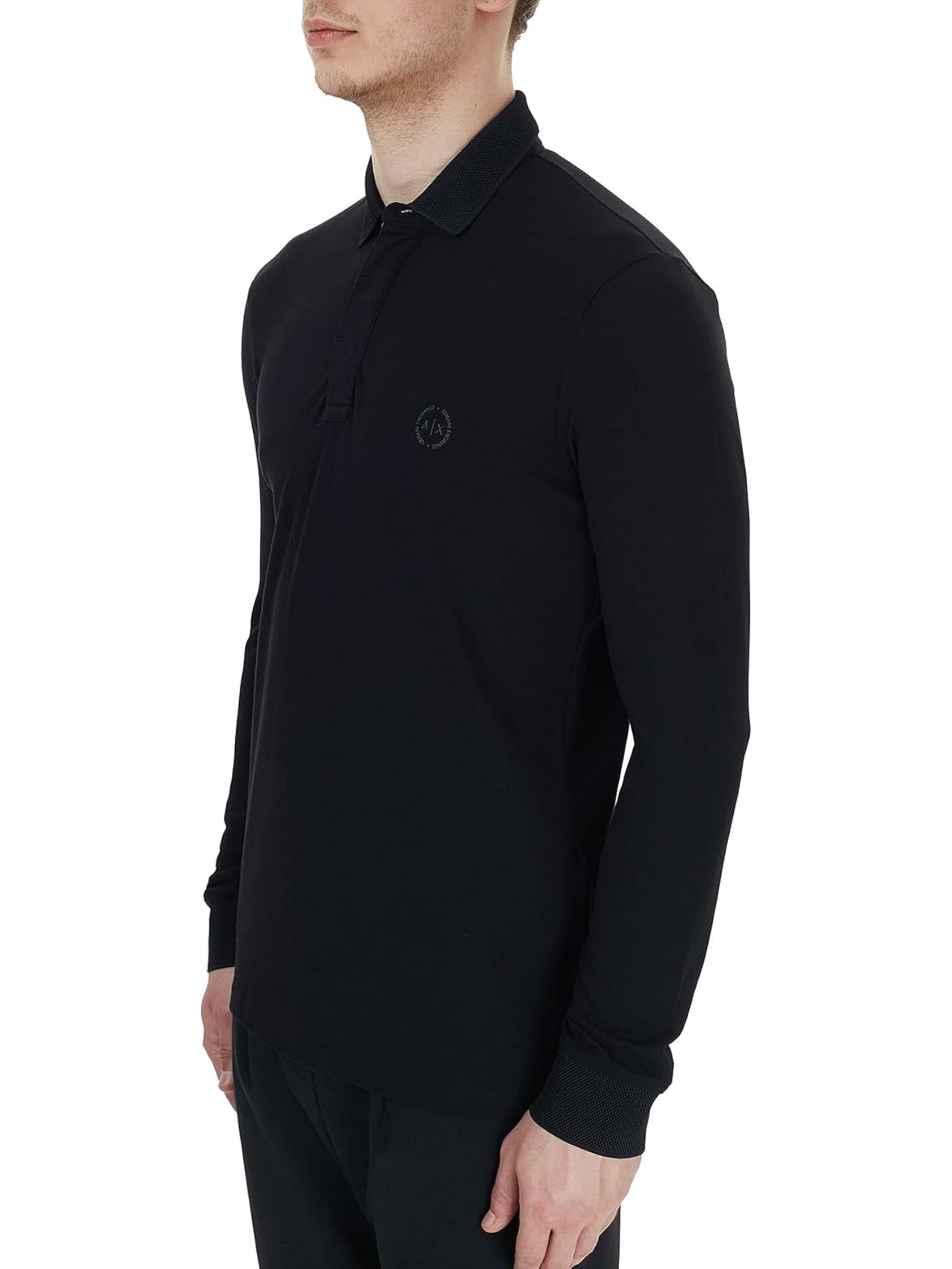 Polo ARMANI EXCHANGE Uomo Nero