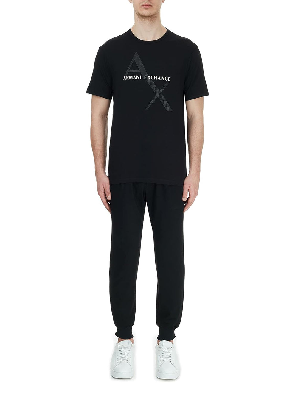 T-Shirt Armani Exchange Uomo Nero Armani  Angolo dello Sport