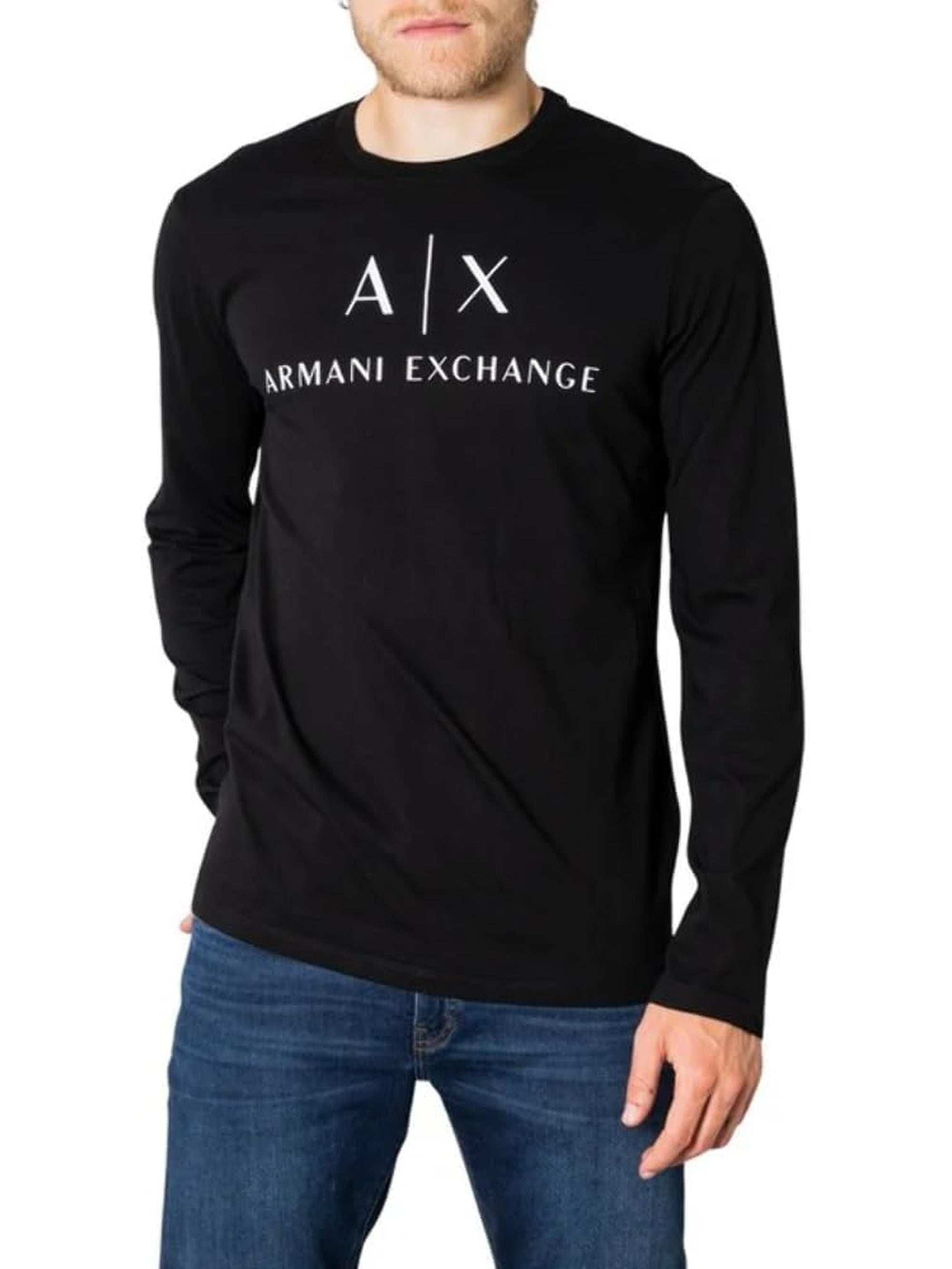 T-shirt ARMANI EXCHANGE Uomo Nero