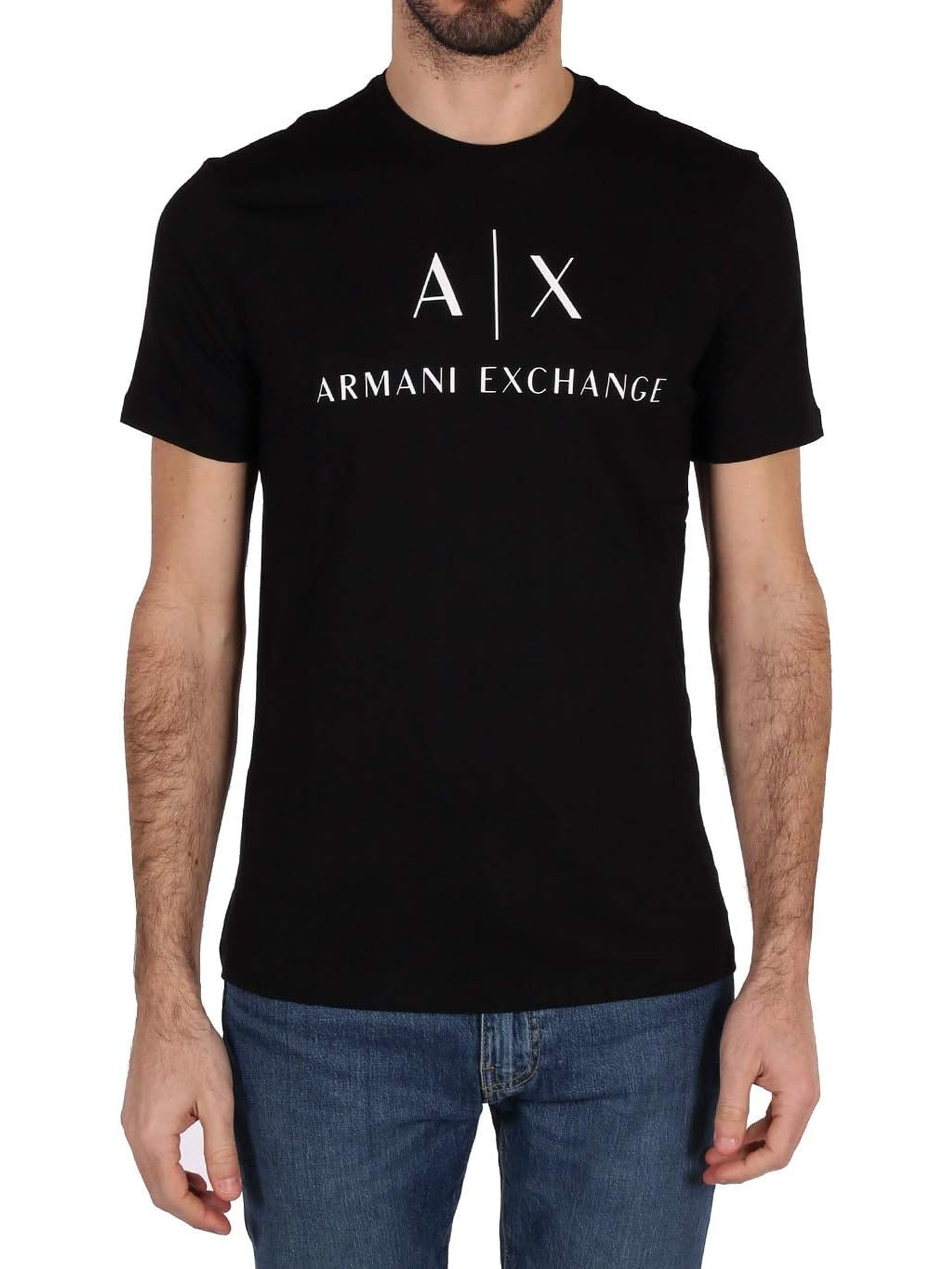 T-shirt ARMANI EXCHANGE Uomo Nero