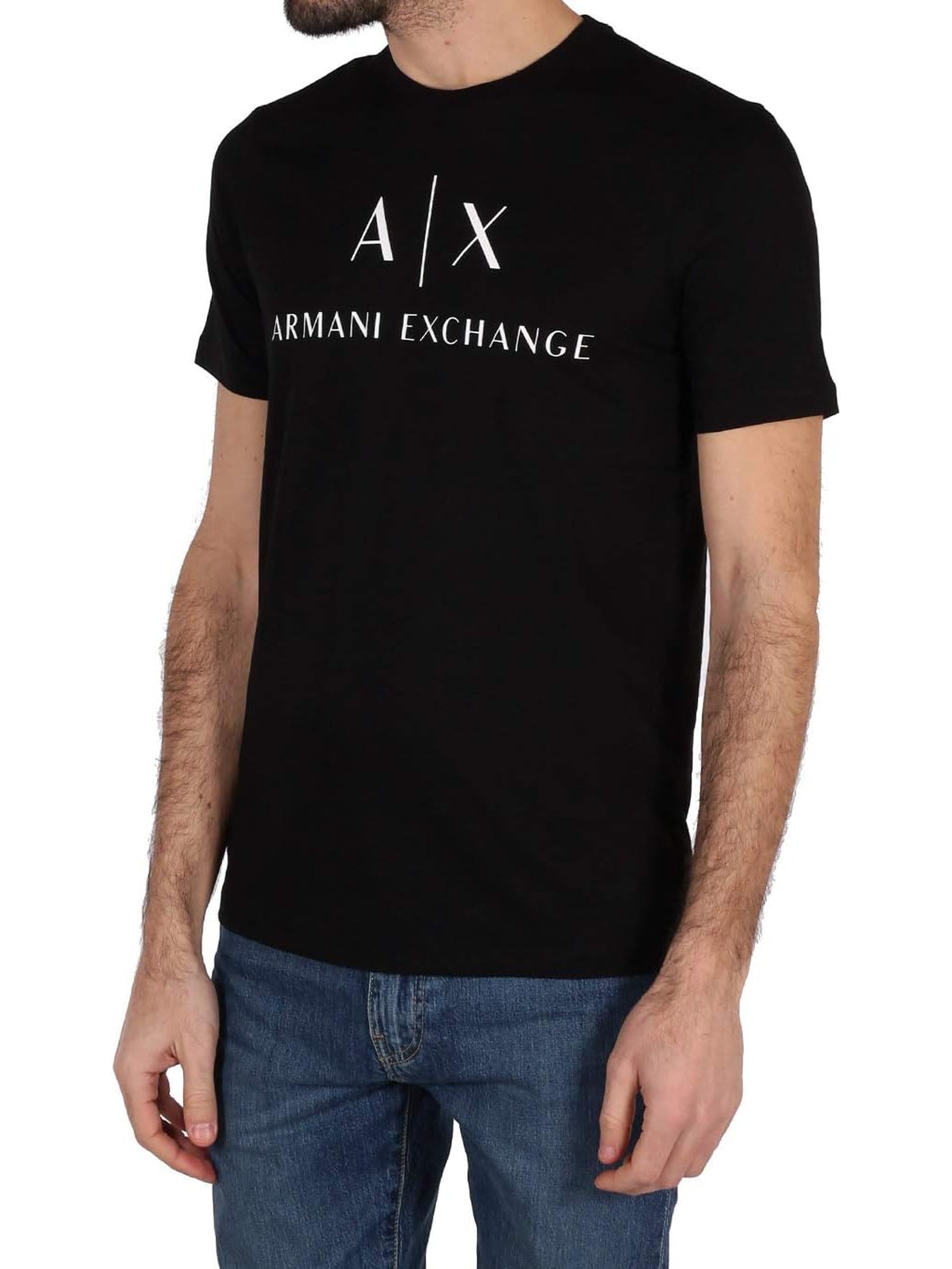 T-shirt ARMANI EXCHANGE Uomo Nero