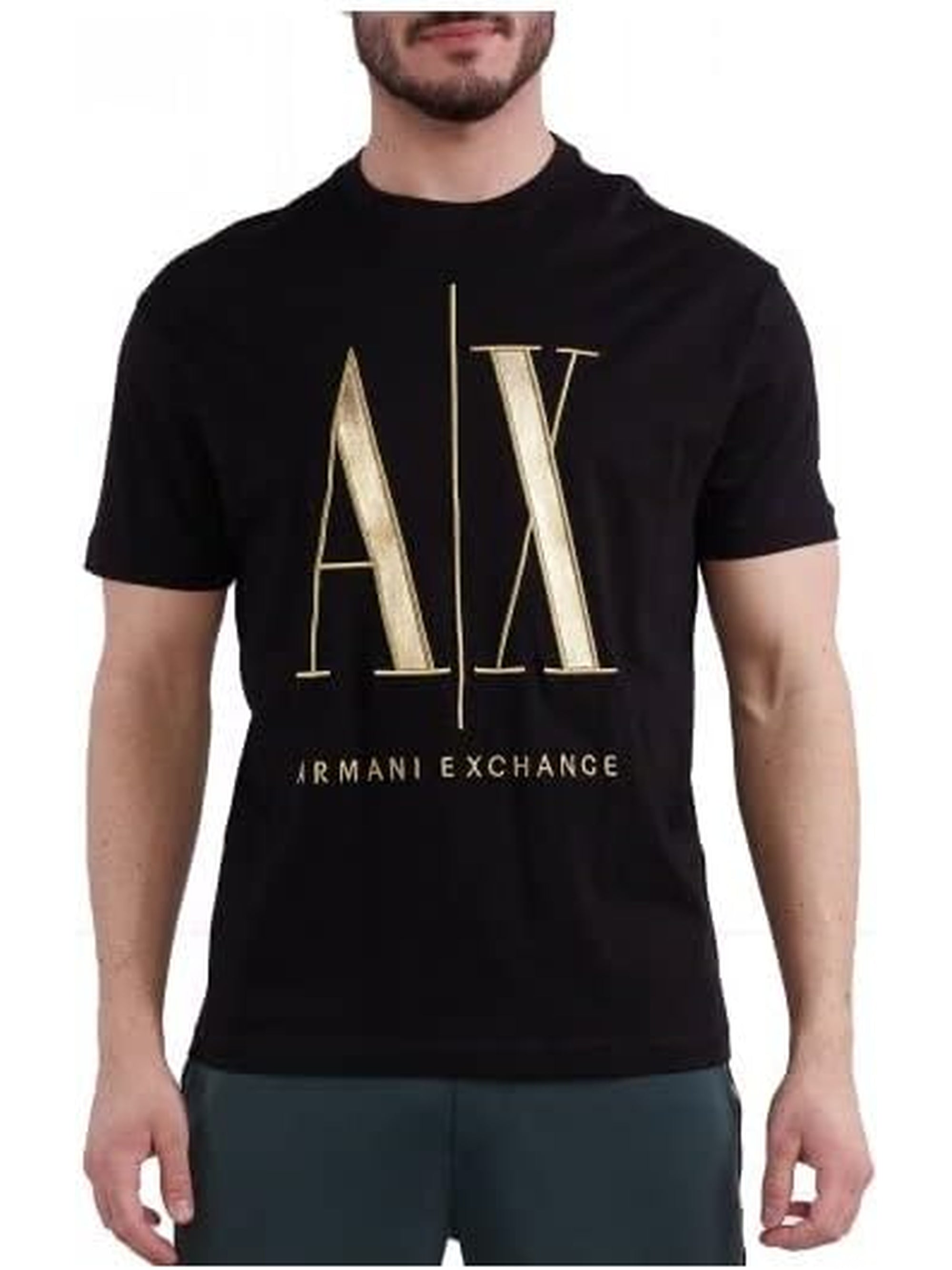 T-shirt ARMANI EXCHANGE Uomo Nero