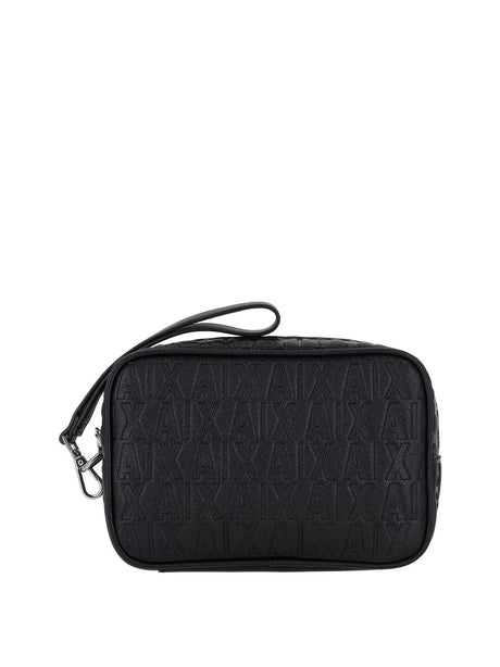 Beauty Case Armani Exchange Uomo Nero Armani  Angolo dello Sport