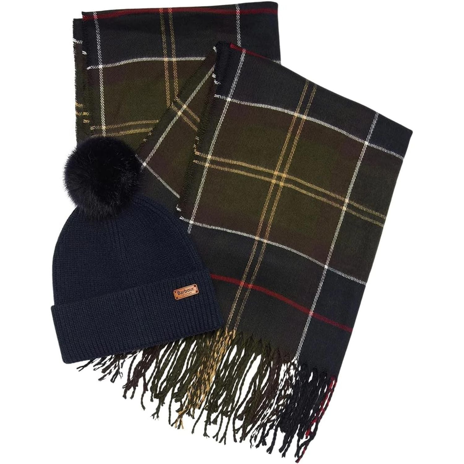 Completo BARBOUR Donna dover beanie & hales Multicolore