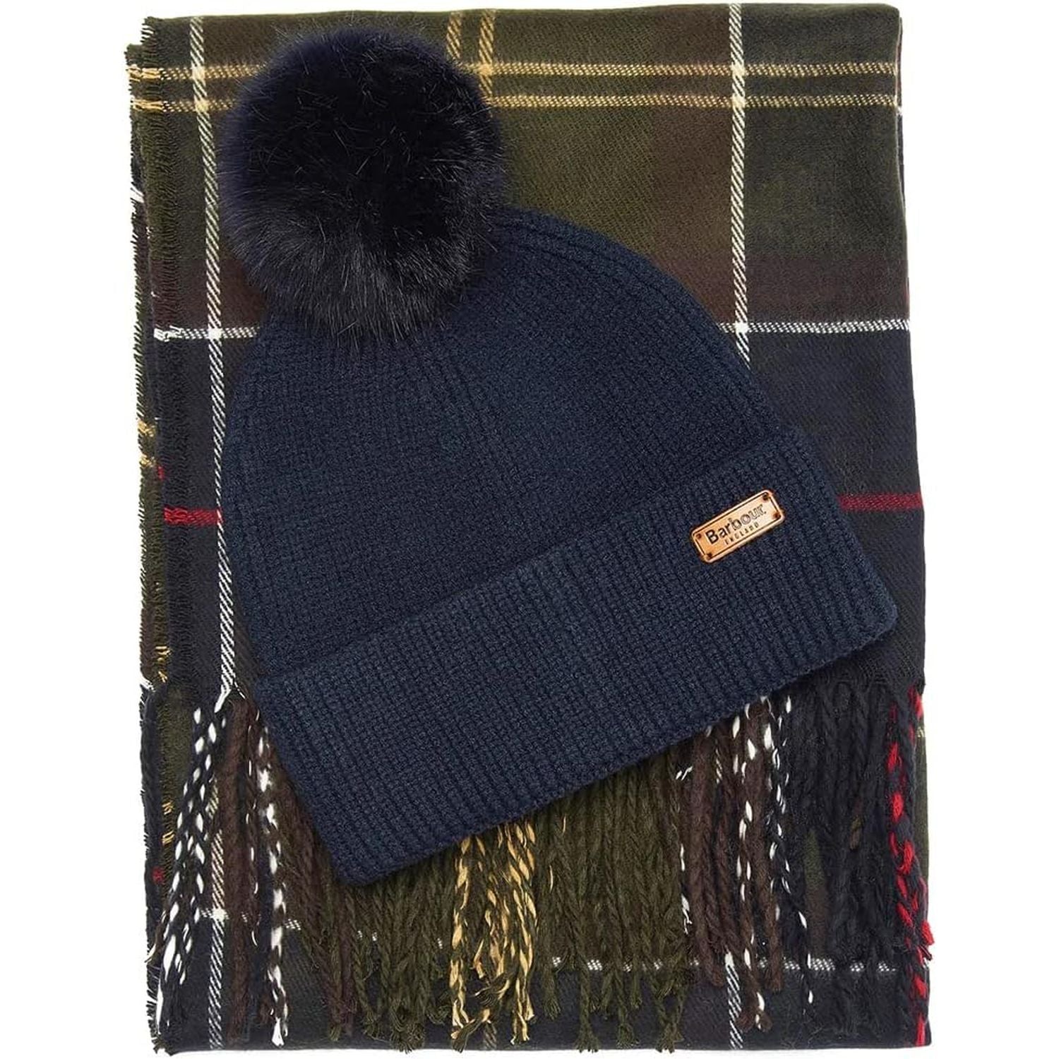 Completo BARBOUR Donna dover beanie & hales Multicolore