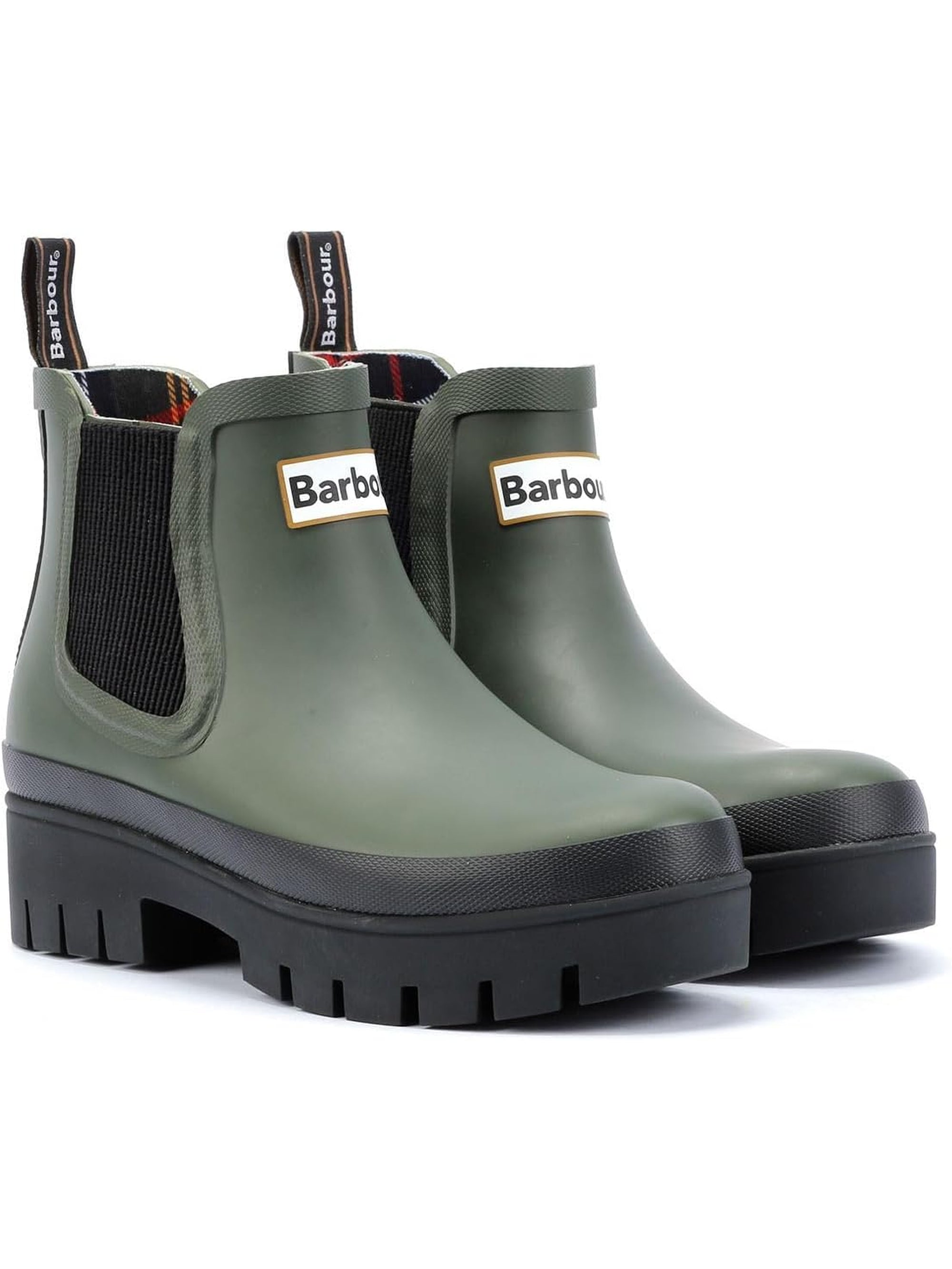 Stivaletti BARBOUR Donna halton chelsea welly Verde