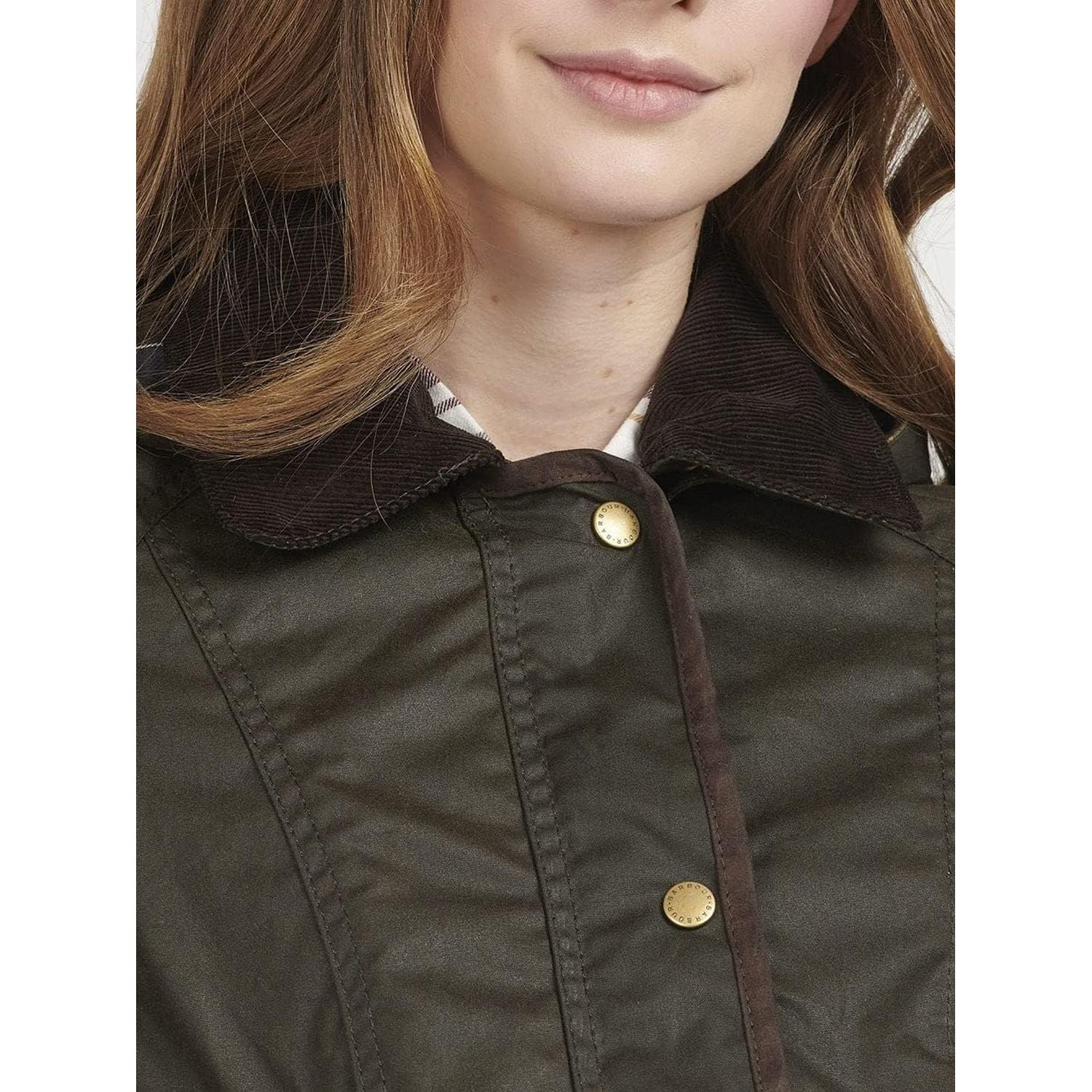 Giubbotto BARBOUR Donna bower wax Verde