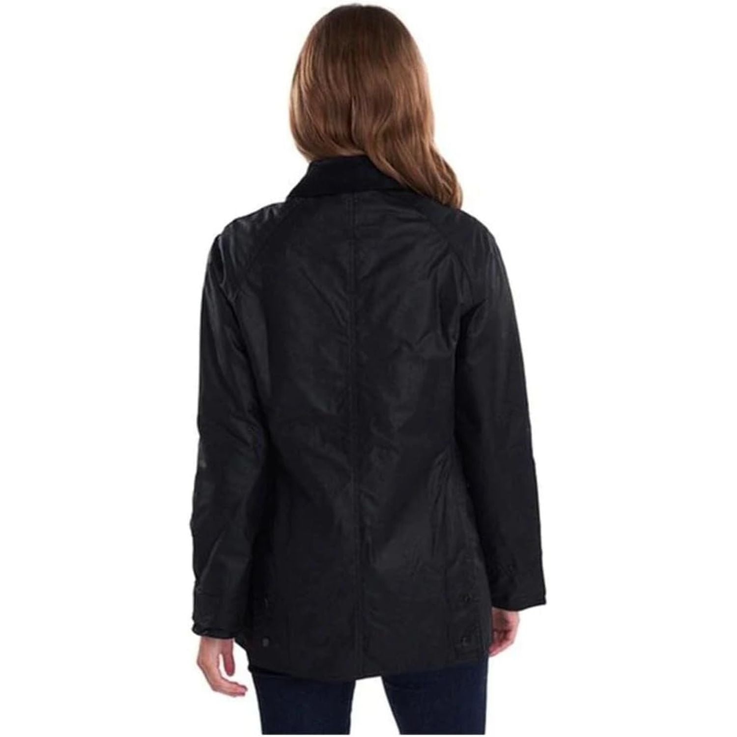 Giubbotto BARBOUR Donna beadnell wax Nero